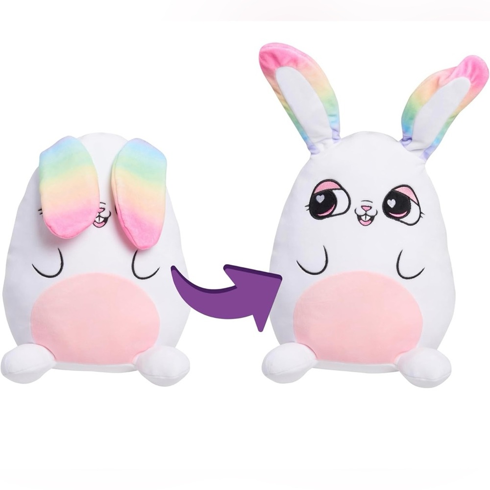 🐇Flipeez Large 11 inch Plush NWT- Ziggy, Bunny